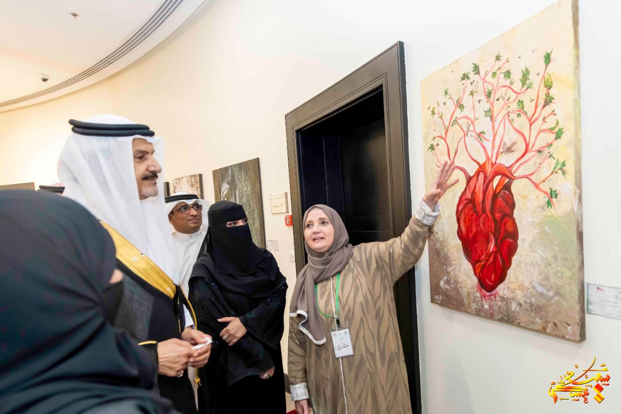 صاحب السمو الملكي الامير فيصل بمعرض كنان 2